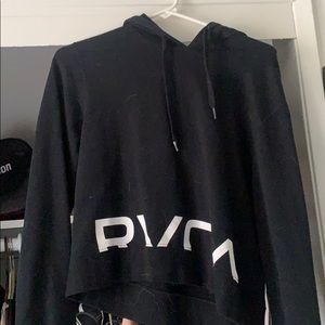 Cropped rvca hoodie